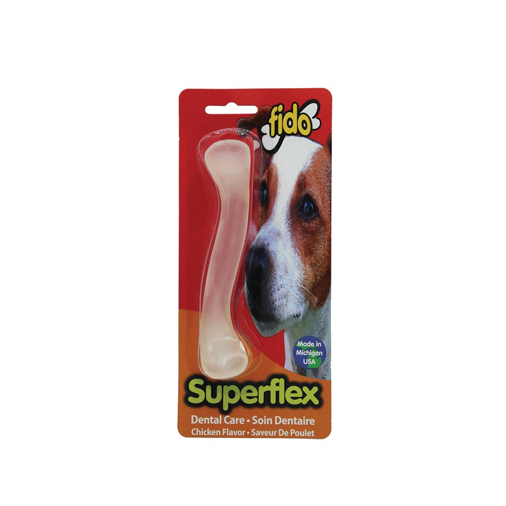 Dental Chew Bone for Dogs — Chicken Flavour, Medium | Fido
