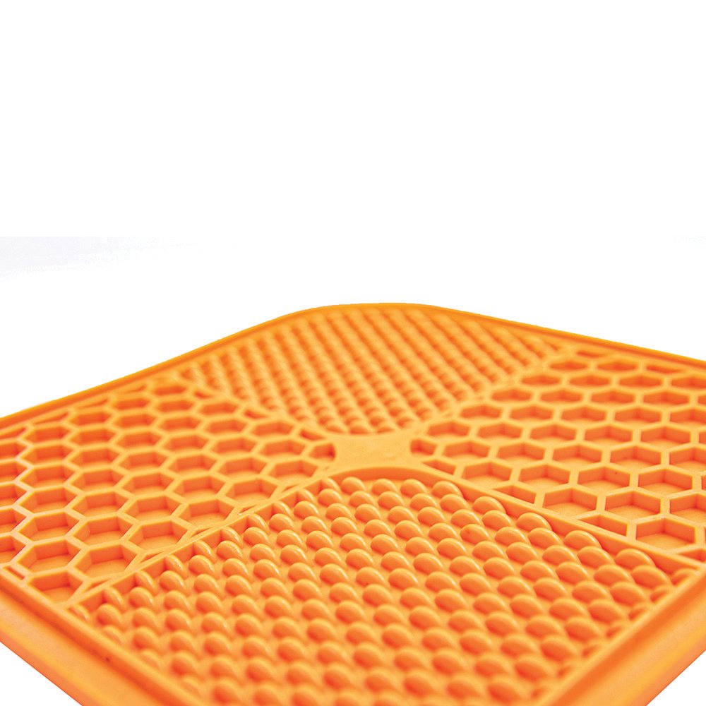 Scream Lick Enrichment Mat — Orange