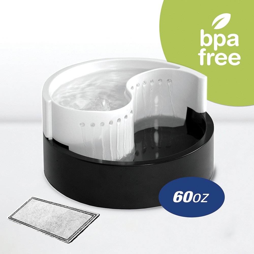Automatic Dog Water Fountain 1.7L — Fung Shui Style | Pioneer Pet