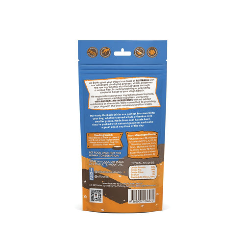All Barks Australian Natural Beef Dog Treat Sticks 110g