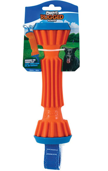 Durable Rubber Fetch Bumper Dog Toy — Small | Chuckit!