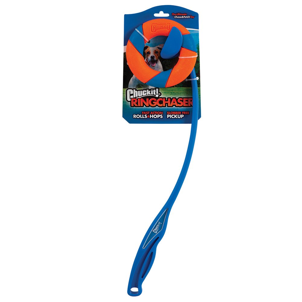 Dog Fetch Ring Launcher Set — Ring Chaser | Chuckit!