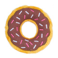 Squeaky Plush Donut Dog Toy — Chocolate | ZippyPaws