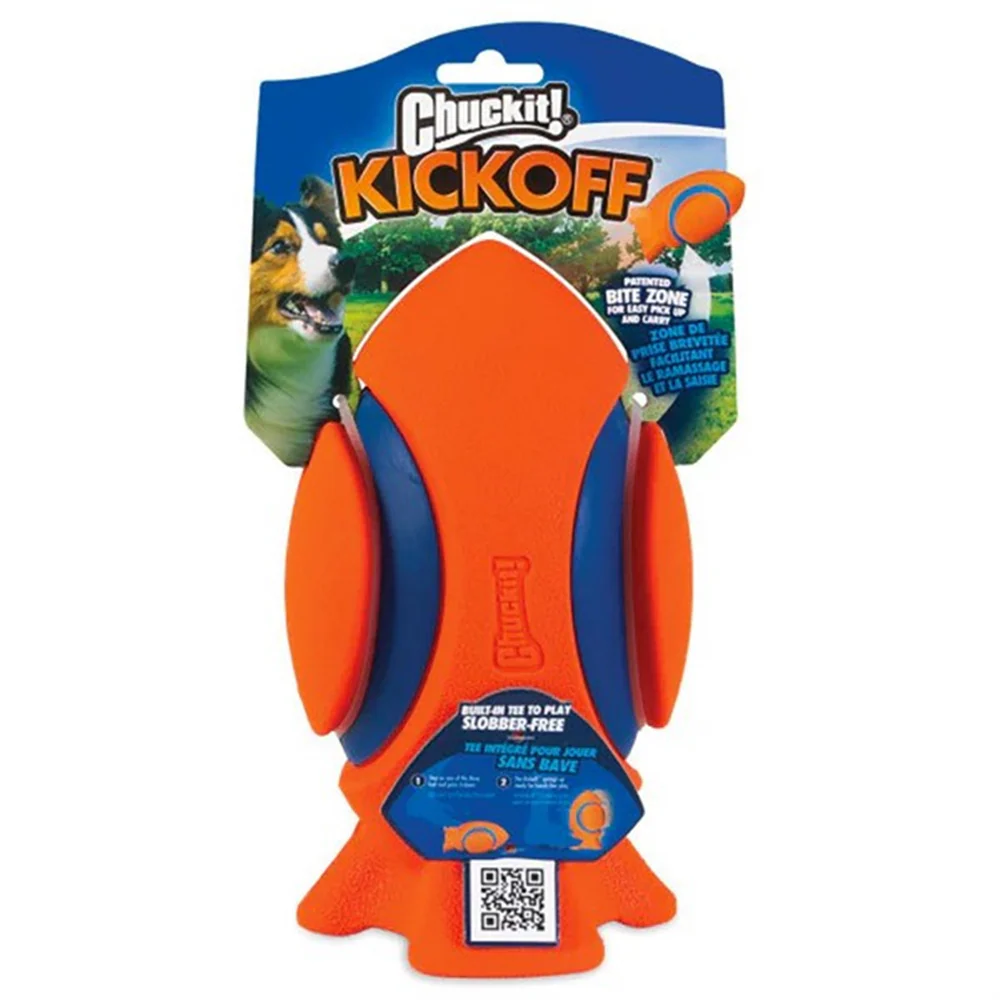 High-Visibility Fetch Kick Ball for Dogs | Chuckit!